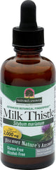Front view of Nature's Answer Milk Thistle Extract 1oz 2-pack bottle