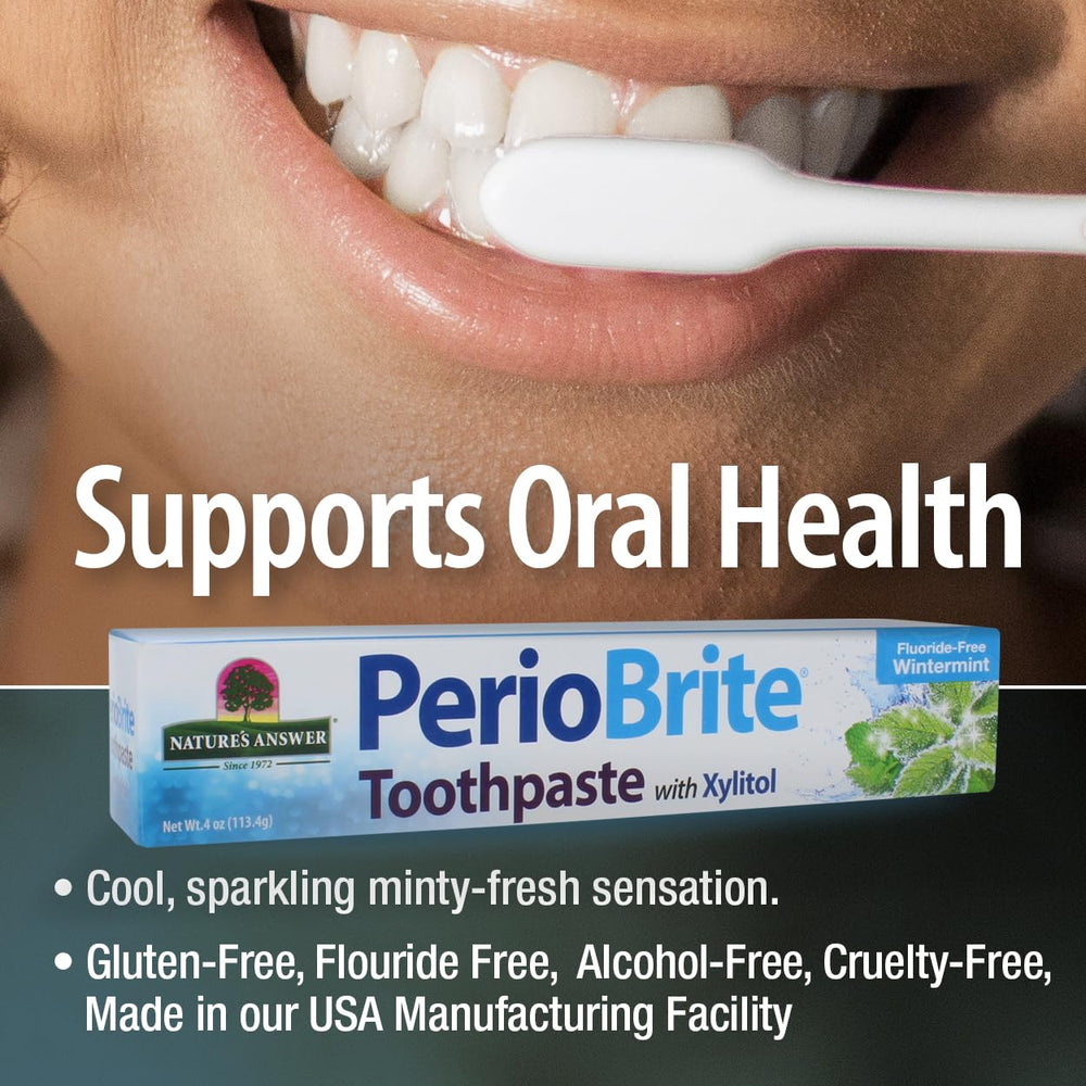 Gluten-free, fluoride-free, soy-free vegetarian toothpaste packaging