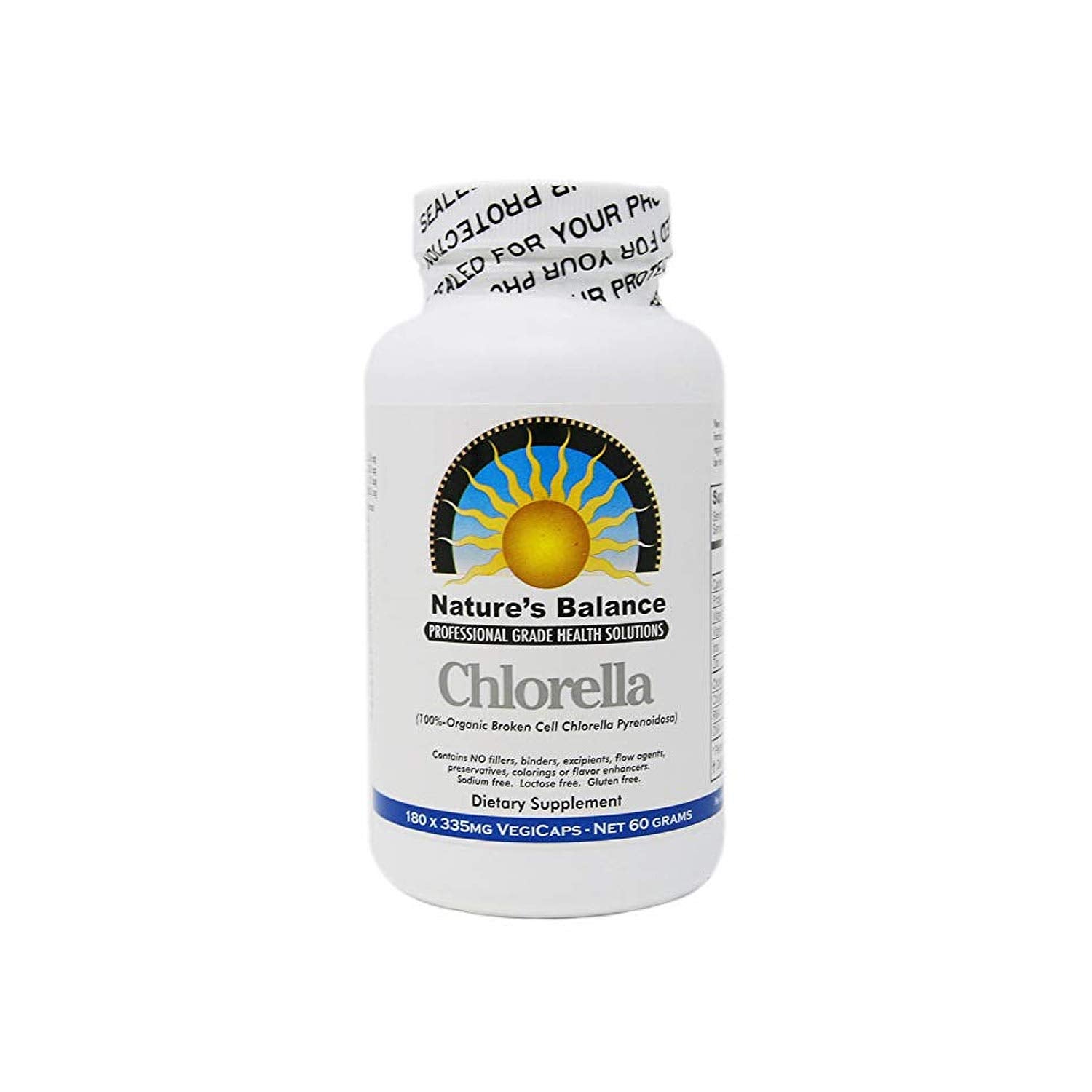 Nature's Balance Chlorella 180 Capsules bottle