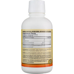 Calcium citrate 1000 mg per serving on bottle label