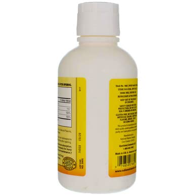 Blueberry liquid being poured for serving