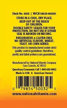 Nutrition facts and ingredients for Nature's Blend