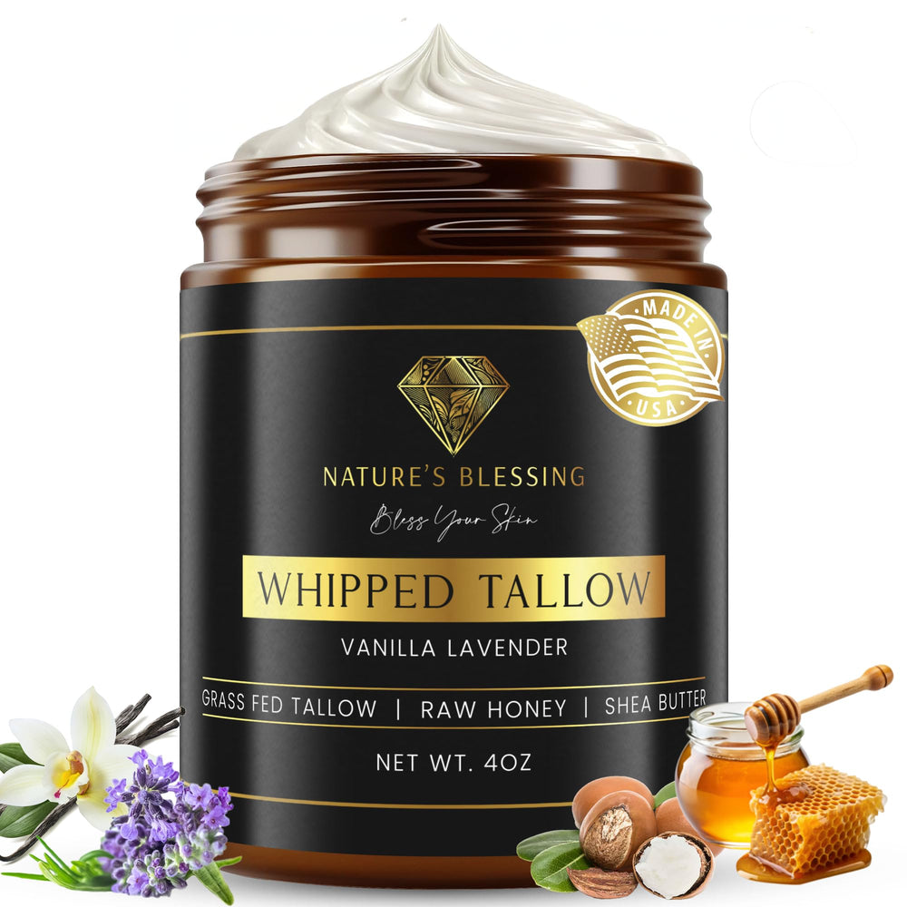Nature's Blessing Anti-Aging Beef Tallow Cream jar – product shot