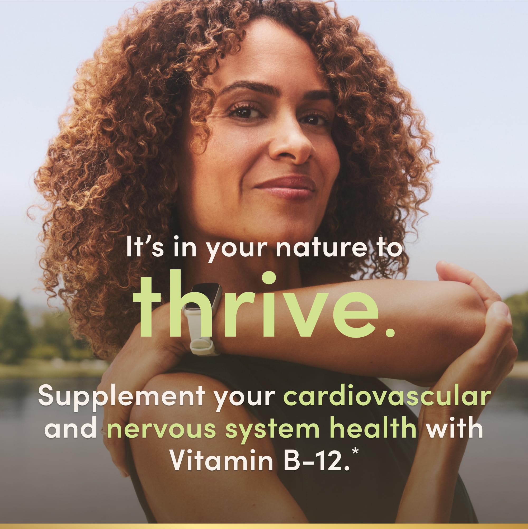Nature's Bounty B12 sublingual liquid under tongue use for fast absorption