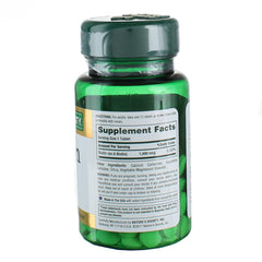 Bottle of Nature's Bounty Biotin 1000 mcg with label visible