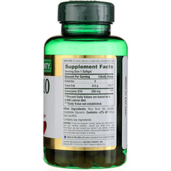 Nature's Bounty CoQ10 80-count package shown for convenient daily use