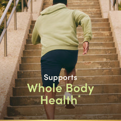 Close-up of Nature's Bounty D3 + Magnesium Citrate Immune Formula bottle label