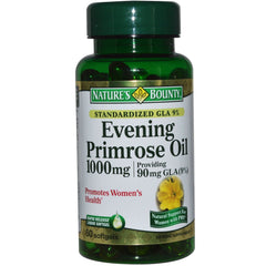 Nature's Bounty Evening Primrose Oil 1000 mg softgels Pack of 2