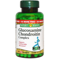 Nature's Bounty Glucosamine Chondroitin Complex 110 Capsules Pack of 2 bottle