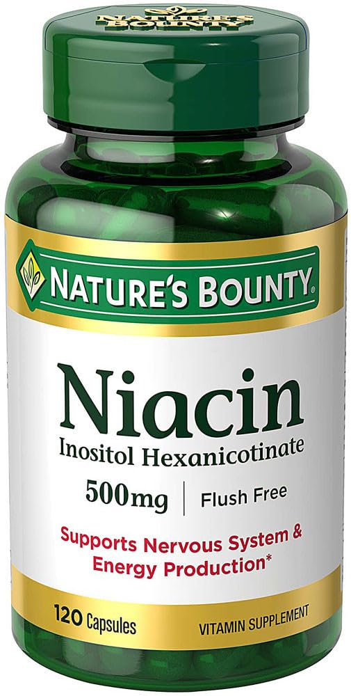 All three Niacin Flush Free bottles together for the set