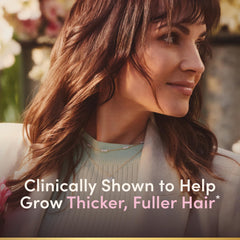 Close-up of Nature's Bounty Hair Growth capsules