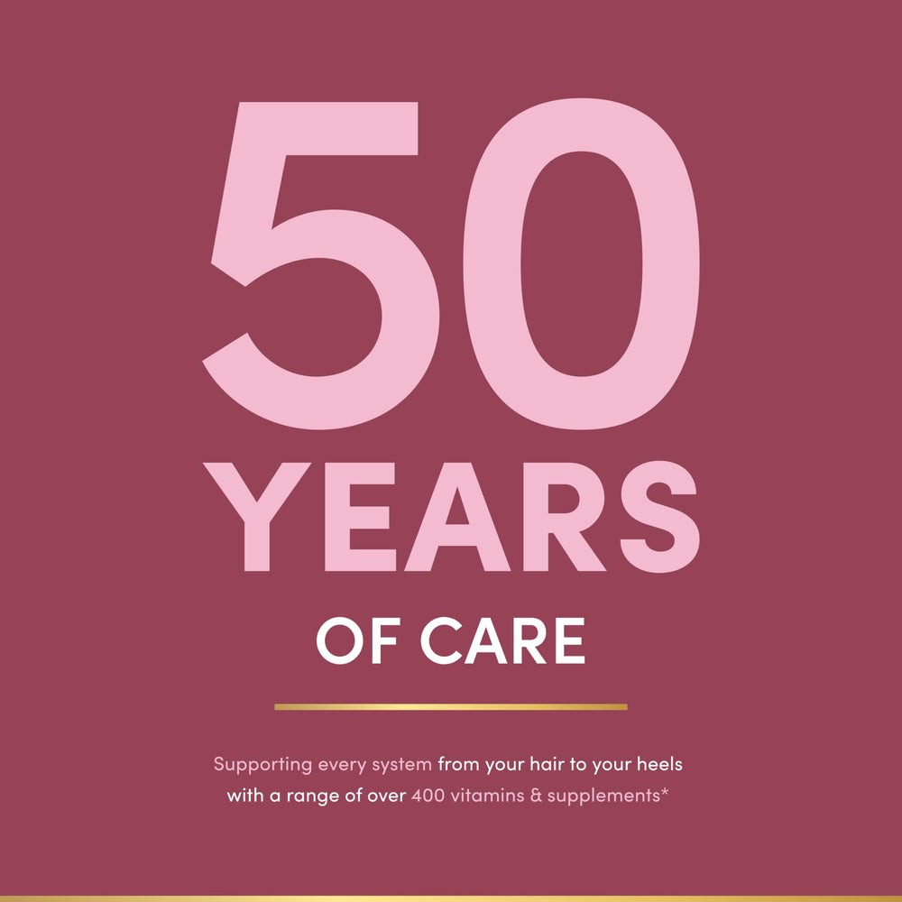 Lifestyle image with gummies and berry-themed background