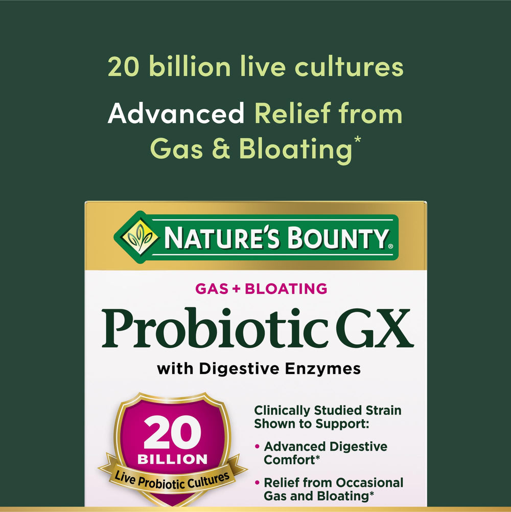 Nature's Bounty Probiotic GX capsules