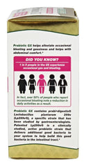 Nature's Bounty Probiotic GX label and packaging