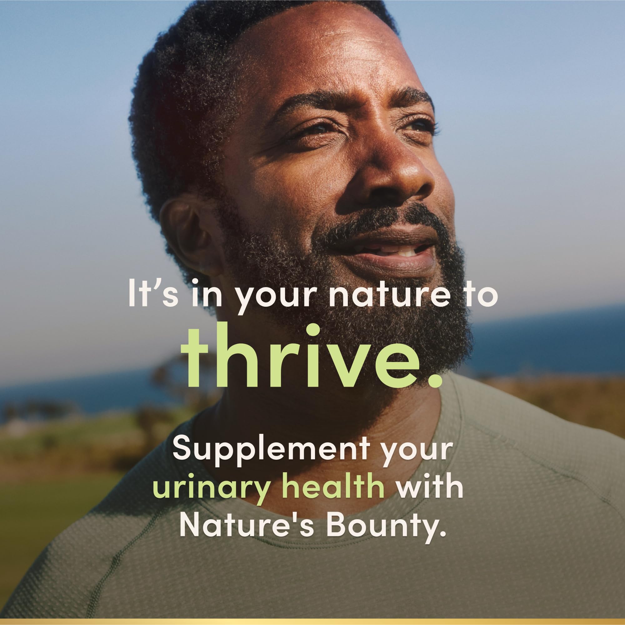 Graphic illustrating prostate and urinary health benefits