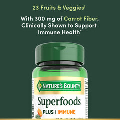 Carrot fiber graphic representing immune support