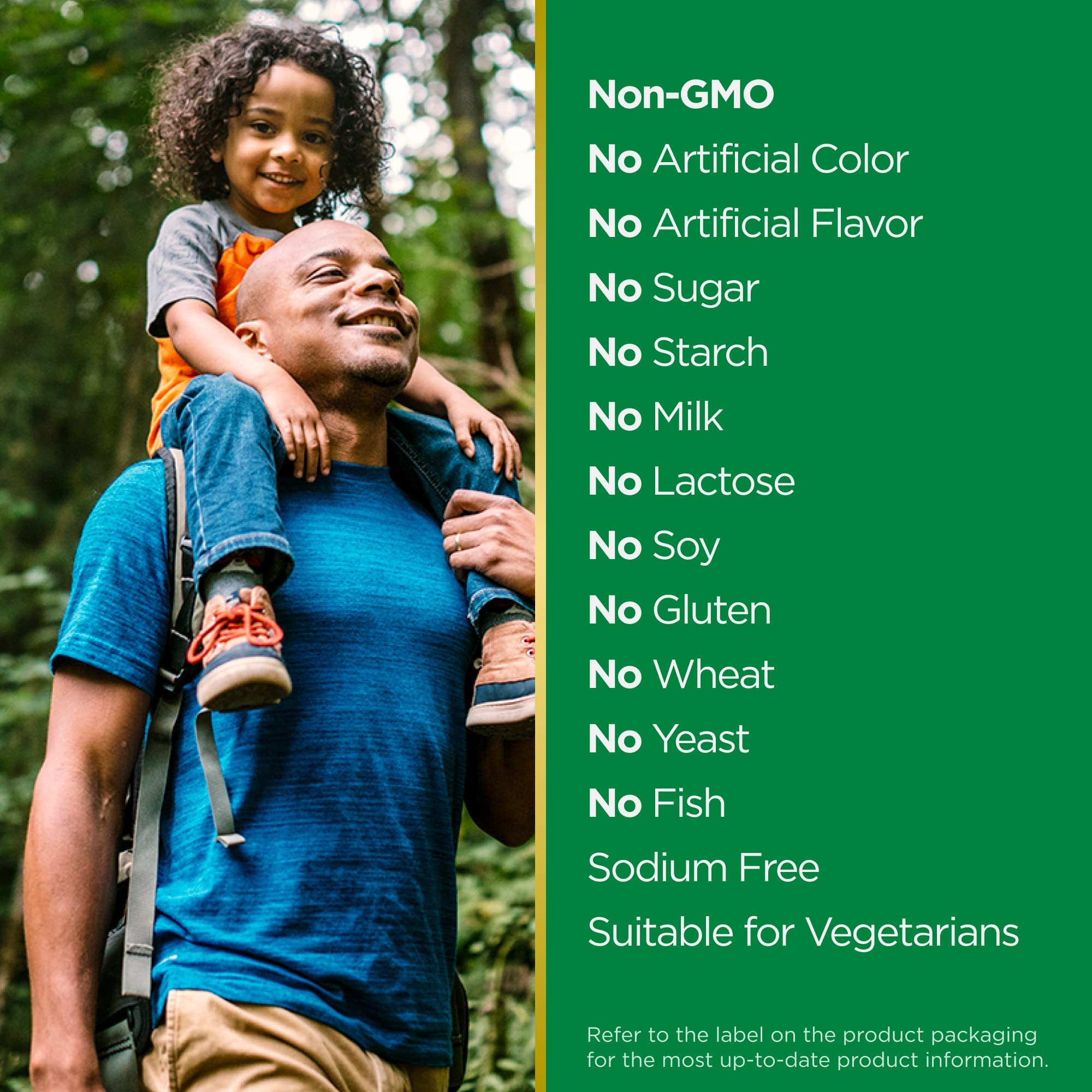 Close-up of Nature's Bounty Vitamin B12 bottle with label