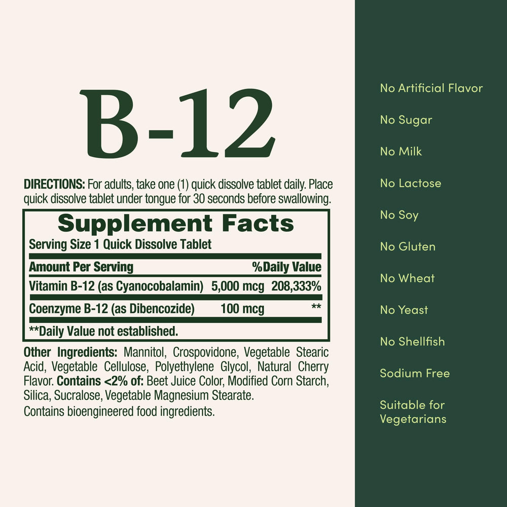 Label highlights: gluten-free, sugar-free, no artificial colors or sweeteners