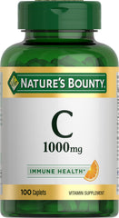 Bottle of Nature's Bounty Vitamin C 1000mg caplets