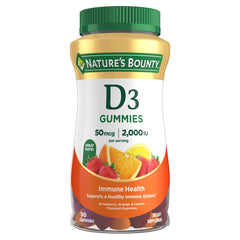 Nature's Bounty Vitamin D3 Gummies bottle front
