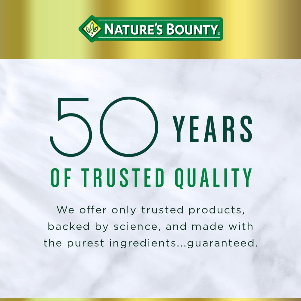 Package weight of 0.181 kilograms for Nature's Bounty Zinc 50 mg caplets
