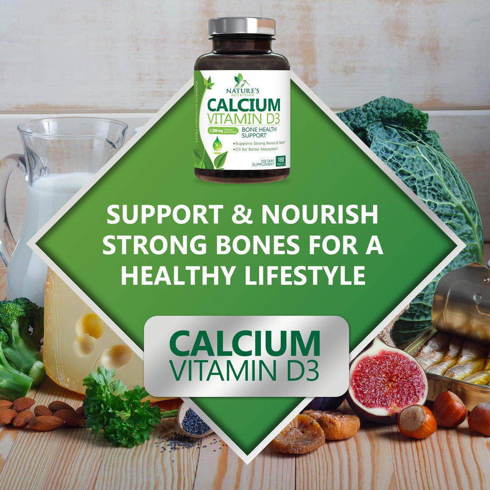 Nature's Calcium Carbonate with Vitamin D3 product image
