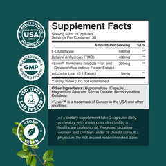 Natures Craft 4Liver blend ingredients with Terminalia chebula and Sphaeranthus indicus