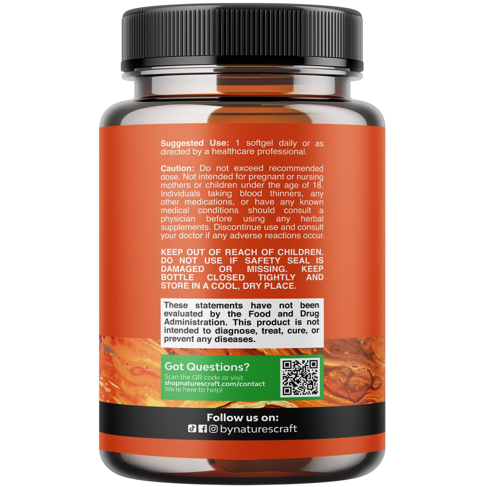 Close-up of krill oil softgels capsules
