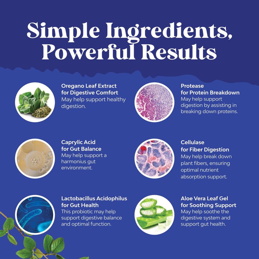 Natures Craft Candi-Clear digestive-health scene with glass of water for daily support.