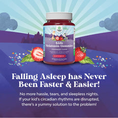 Natures Craft melatonin gummies on shelf in packaging