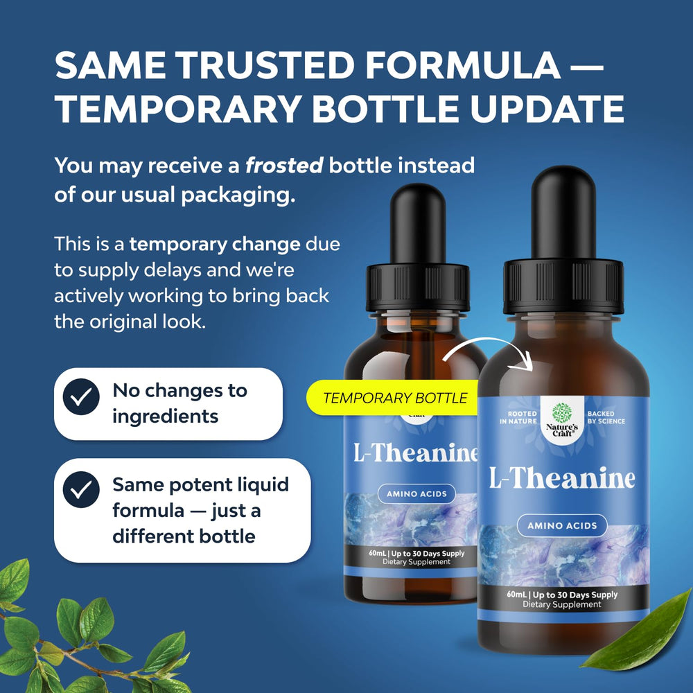 Chamomile extract alongside the L-Theanine drops