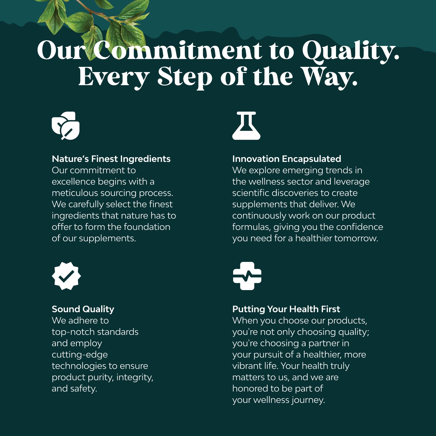 Natures Craft Liver Care GMP badge indicating trusted American lab standards