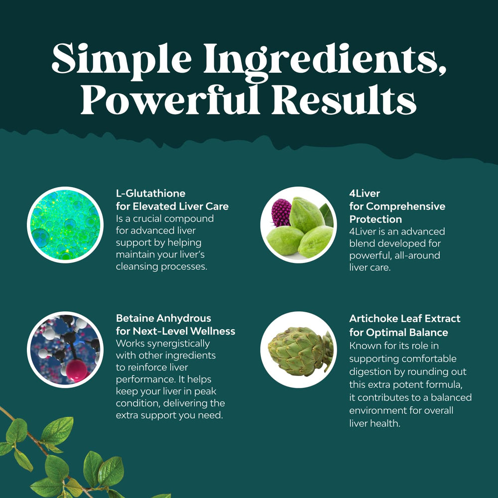 Natures Craft Liver Detox glass presentation suggesting cleansing support