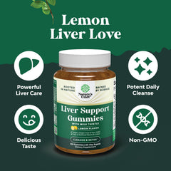 Gummy vitamins with L-Carnitine for liver detox and daily function