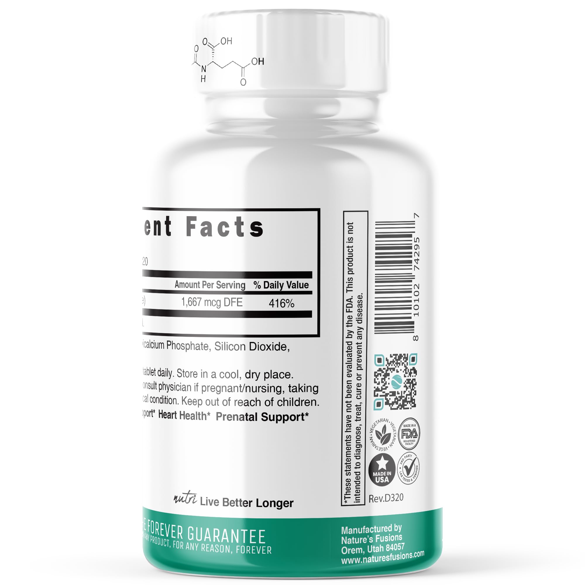 Illustration showing bioavailable 5-MTHF methylfolate health benefits