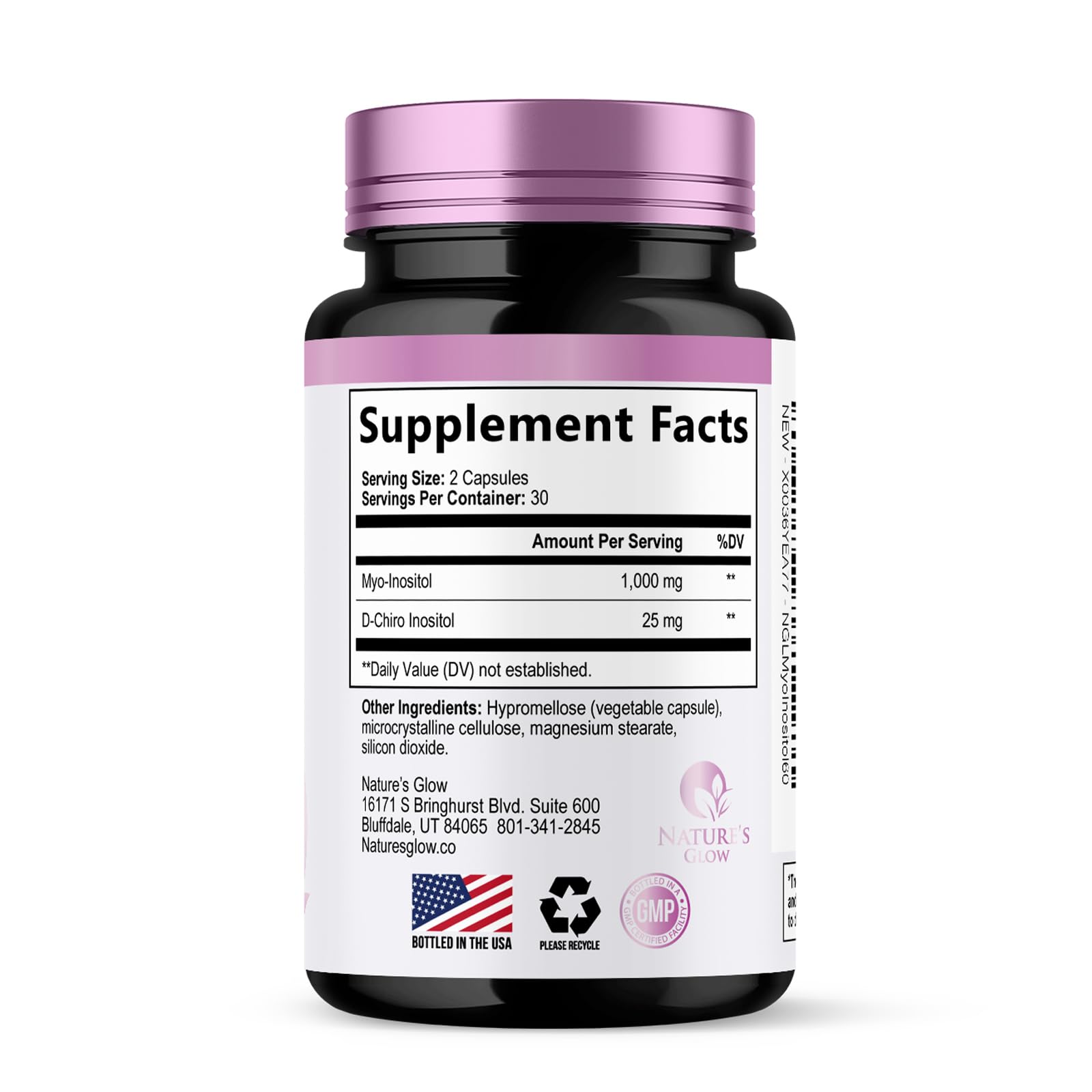 Nature's Glow third‑party testing seal representing quality assurance