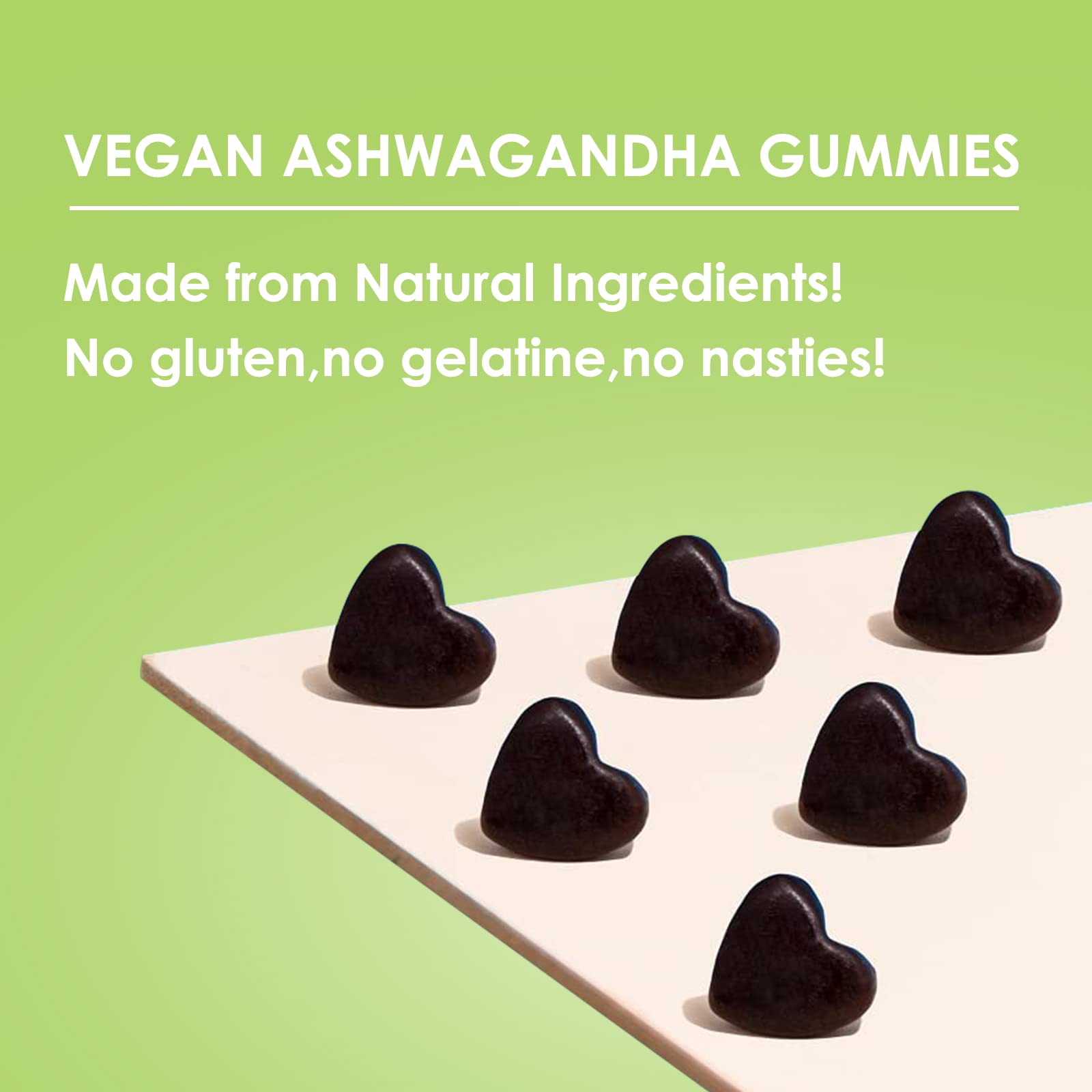 Natural ingredients with no artificial colors or preservatives