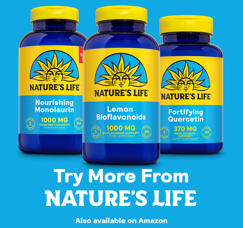 Product shot: Nature's Life Bioflavonoids bottle