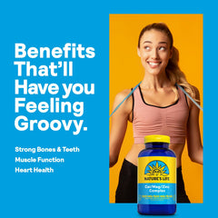 Ingredient highlights: calcium, magnesium, zinc, vitamin D and boron