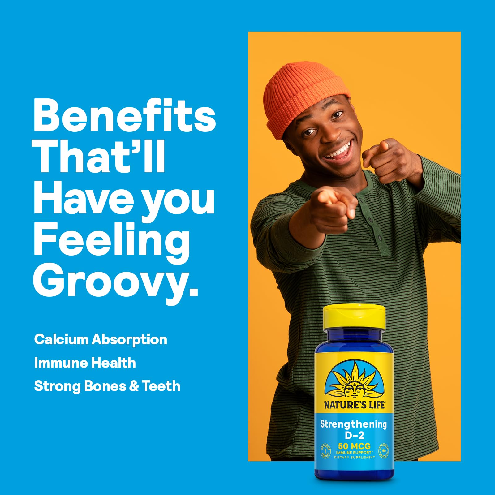 Illustration of calcium absorption and bone health benefits