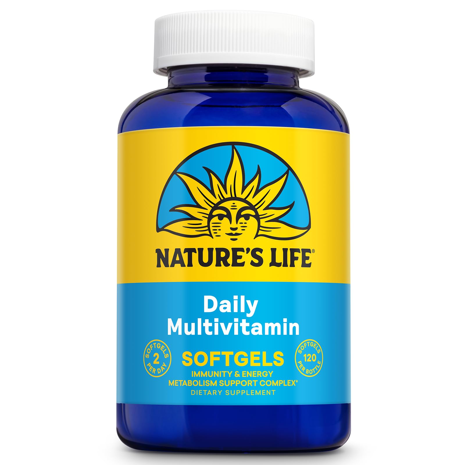 Hero image of Nature's Life Daily Multivitamin bottle
