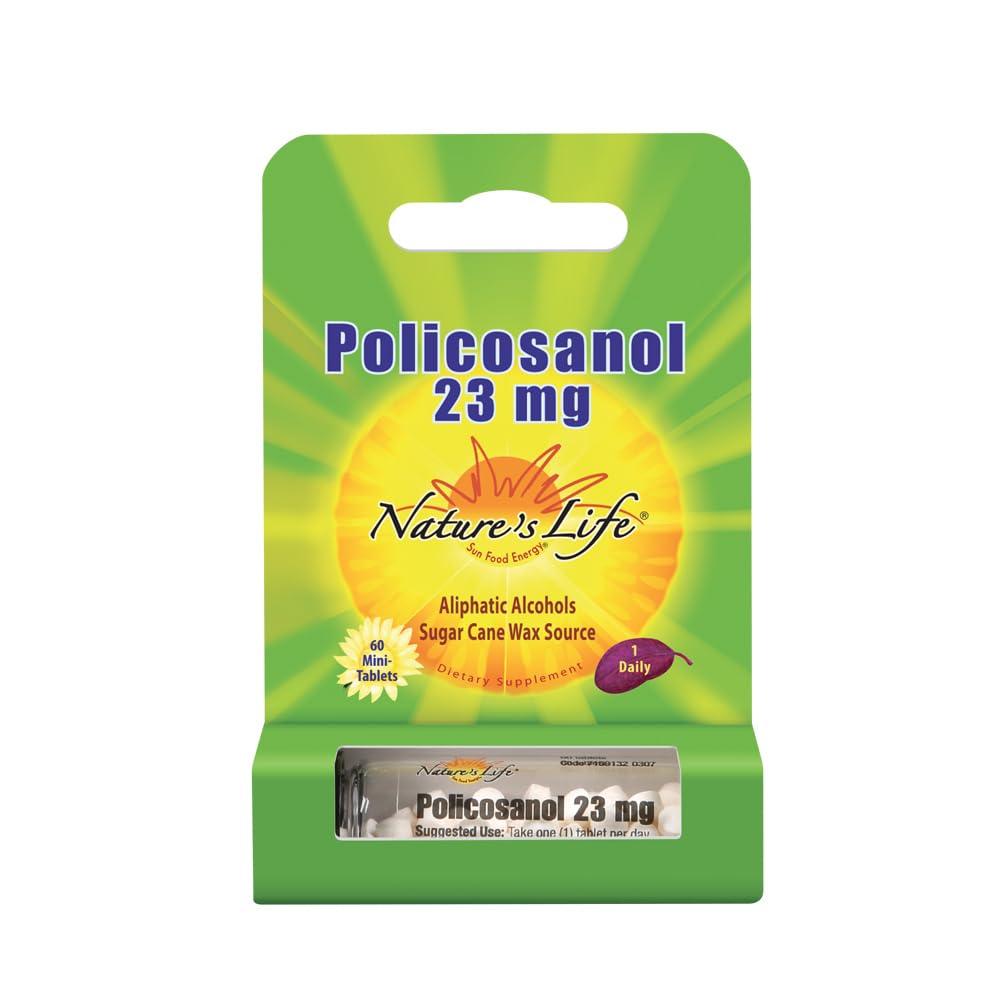 Nature's Life Policosanol 23mg bottle - hero image