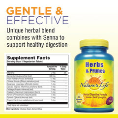 Senna and prune-based digestion support graphic