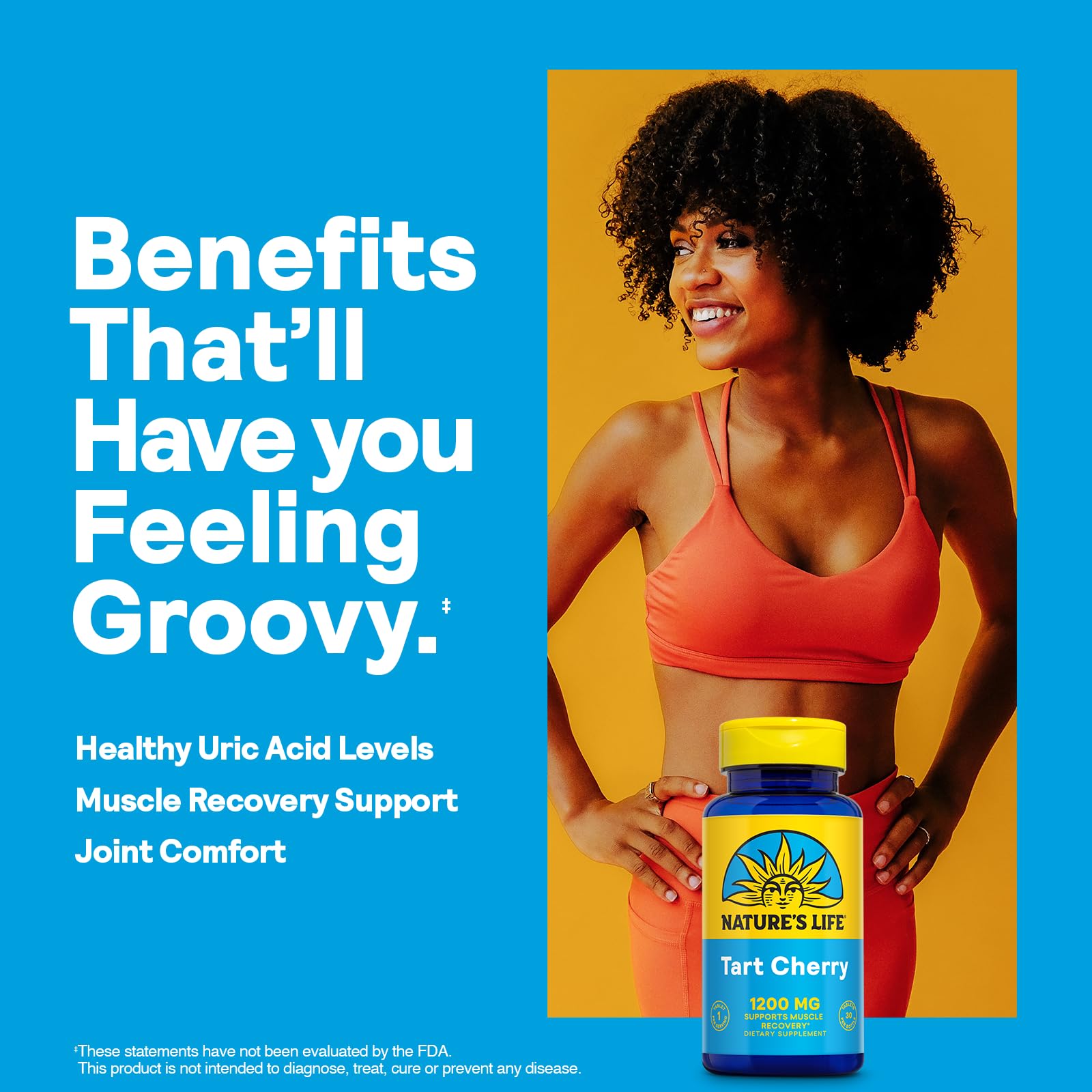 Tart Cherry juice concentrate tablets 1200mg