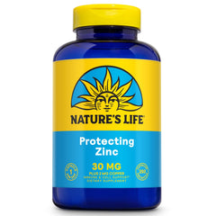Nature's Life Zinc Picolinate bottle and capsules