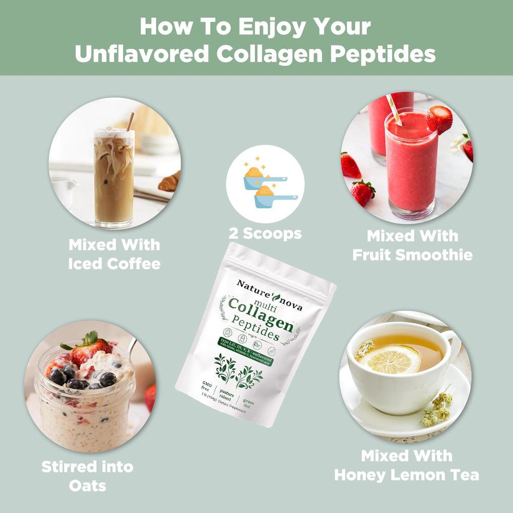 Illustration of Biotin, Hyaluronic Acid, and Vitamin C ingredients