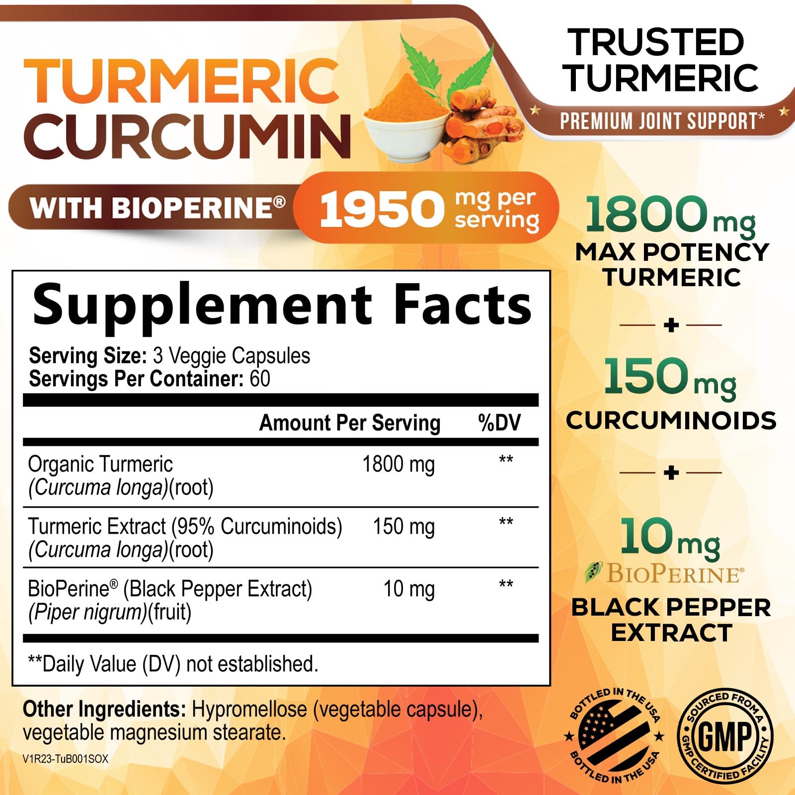 BioPerine black pepper extract capsule close-up for absorption
