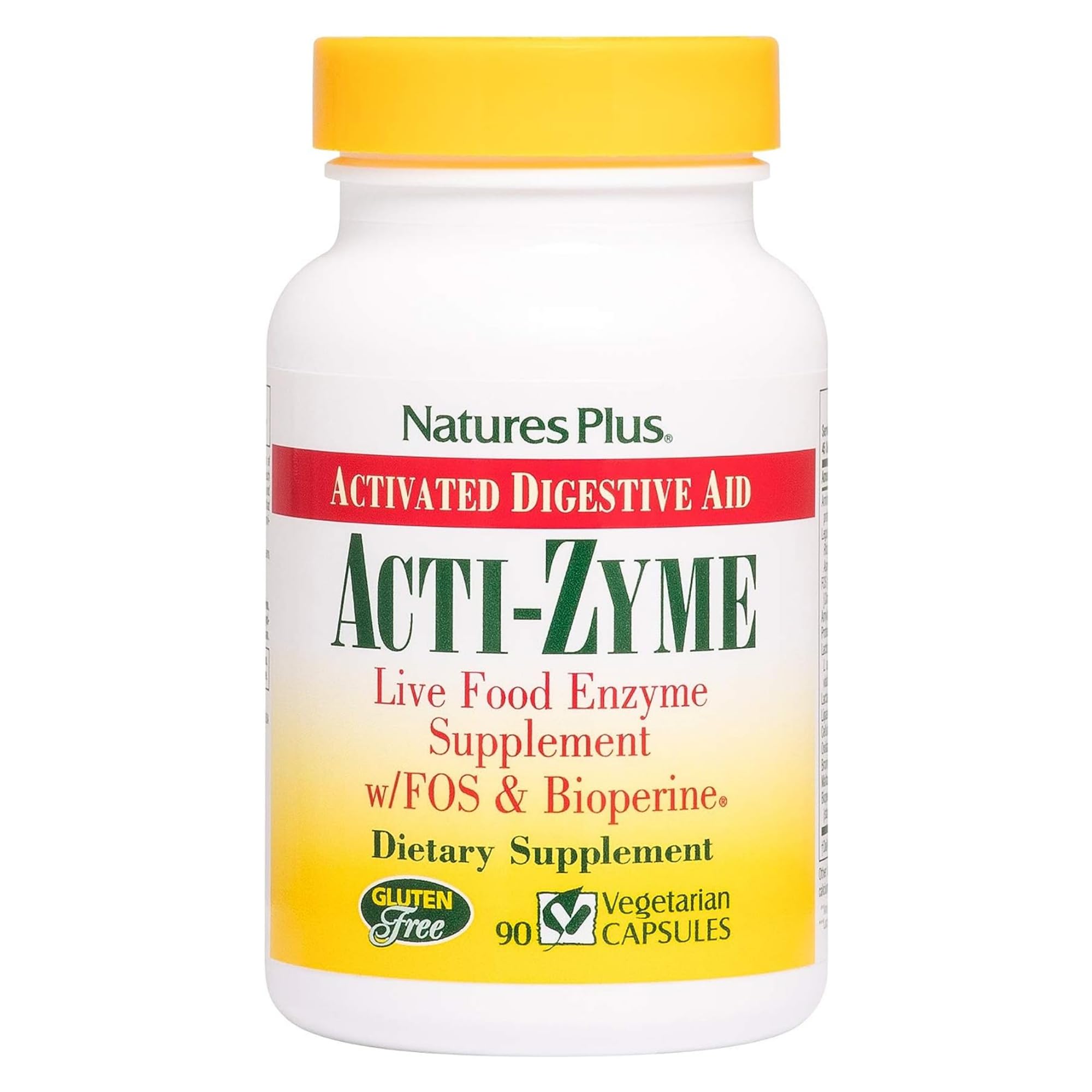 Natures Plus ActiZyme bottle front