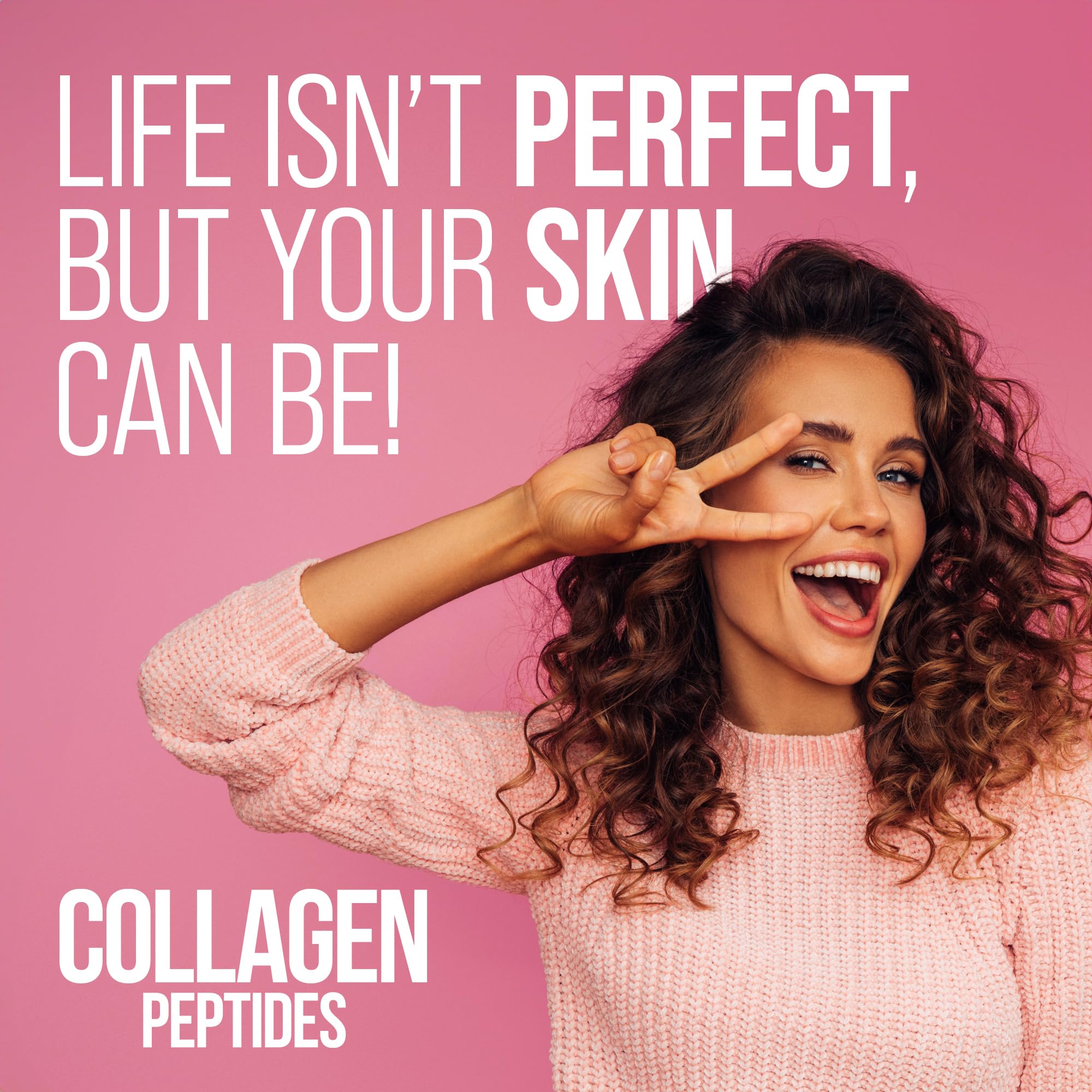 Ingredients list for Natures Plus Collagen Peptides Berry Lemonade