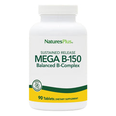 Natures Plus Mega B-150 Complex bottle front label